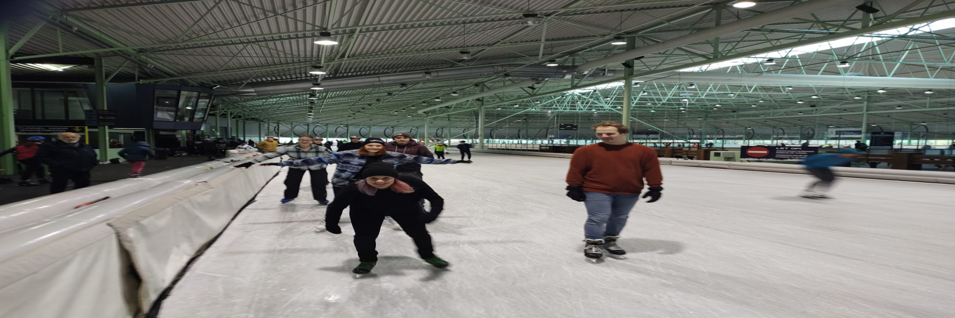 Ice skating + committee activities